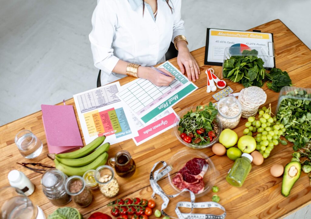 栄養計算の写真